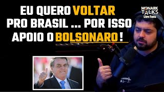 MONARK DIZ QUE O BOLSONARO É A ÚNICA OPÇÃO PARA VENCER A D1TADUR4 monarktalks monarktalkslive [upl. by Ari405]