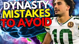 7 Early Mistakes To AVOID if you ever want to win a Dynasty League [upl. by Barden]