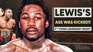 The Night Lennox Lewis Was Destroyed By Oliver McCall [upl. by Asserac24]