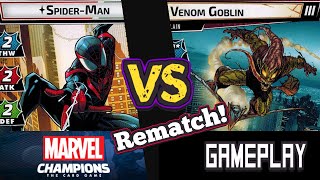 REMATCH Miles Morales Vs Venom Goblin Expert True Solo [upl. by Ariadne286]