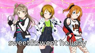 sweetampsweet holiday off vocal [upl. by Solita814]