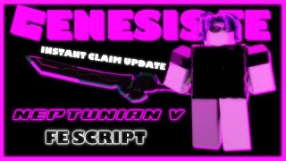 ROBLOX GENESIS FE NEPTUNIAN V MOBILE FE SCRIPT  FLING  R6 amp R15  FREE  FE HAT SCRIPT [upl. by Sosthina]