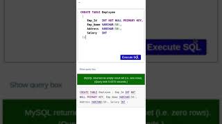 Creating tables in SQL [upl. by Naujahs]