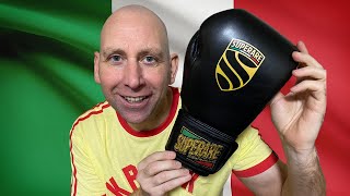 Superare S40 Italian BOXING GLOVES REVIEW [upl. by Nrubyar]