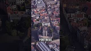 Gravensteen Castle Belgium’s Medieval Fortress in 15 Seconds Shorts [upl. by Olecram]