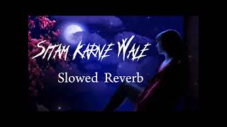 sitam karne wale Slowed  Reverb song [upl. by Aihsetan]