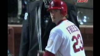 David Freese Game 6Angels in the Outfield [upl. by Delfeena294]