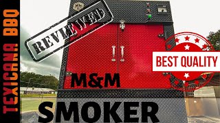 Best Cabinet Smoker Texas made  MampM 800 Review [upl. by Anohr]