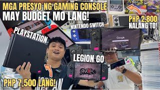 LEGIT at MURANG GAMING CONSOLES  PS4  Nintendo Switch  Anbernic  PS Vita  ROG Ally  PSP [upl. by Ecirpac]