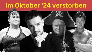 29 Verstorbene Prominente im Oktober 2024 [upl. by Aillimac]