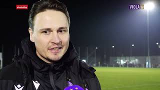 Trainer Max Uhlig nach Young Violets  ASV Siegendorf 12 112024 faklive violatv [upl. by Walrath]