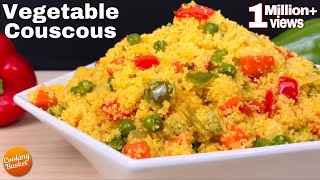 10minutes Vegetable Couscous Recipe  Easy Couscous Recipe Vegetable Couscous How To Cook Couscous [upl. by Bonner342]