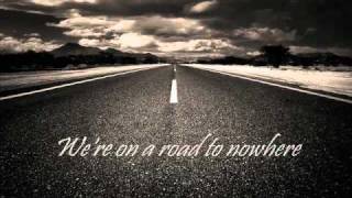 Talking Heads Road To Nowhere Lyrics [upl. by Sredna]