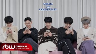 Special ONEUS원어스 5th Anniversary  원어스s 속마음 인터뷰💬 [upl. by Estel]