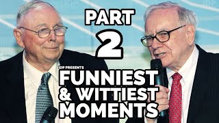 Warren Buffett amp Charlie Munger’s Funniest amp Wittiest Moments Part 2 [upl. by Trici241]