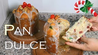 Pan dulce RECETA NAVIDEÑA panettone FACIL [upl. by Elahcar]