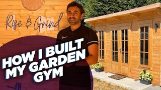 DIY Gym Log Cabin  Home Gym  Dunster House TV [upl. by Harragan]