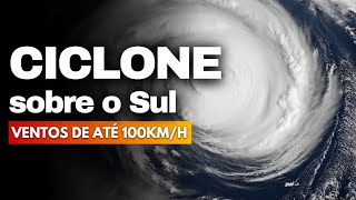 🔴 AGORA CICLONE EM FORMAÇÃO SOBRE O BRASIL CHUVAS AVANÇANDO [upl. by Ymeraj205]