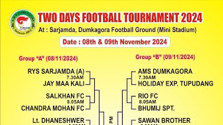 160 LAKH DHAMAKA🔥 ATSARJOMDA DUMKAGODA FOOTBALL MATCH FIXTURE sportskongo fixture [upl. by Pheni]