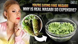 Youre eating fake wasabi Why is real wasabi so expensive [upl. by Ellehcirt]