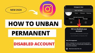 How to Unban fraud and deception disabled account HOW TO RECOVER INSTAGRAM PERMANENTLY BANACCOUNT [upl. by Ian]