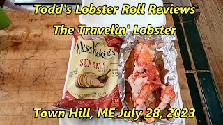 Todds Lobster Roll Reviews  The Travelin Lobster in Town Hill ME  July 28 2023 [upl. by Karrah]