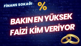 Merkez Bankası’nın Faiz Kararı Sonrası Bankaların Güncel Mevduat Faiz Oranları ve Altında Son Durum [upl. by Eissirk]