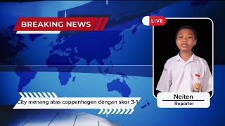 Video Membaca Berita  SMP Negeri 2 Mengwi  Kelas 7F [upl. by Ferneau]