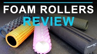 Foam Rollers Review Differences Between Foam Rollers [upl. by Schoenfelder690]