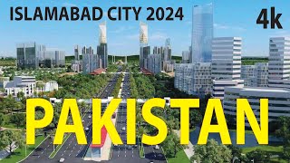 Islamabad City 2024  Pakistan 4K By Drone [upl. by Ettenaej828]