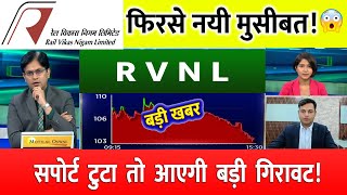 Rvnl Share Analysis  Rail Vikas Nigam Ltd Share  IRFC Share Latest News IRCON SHARE NEWS [upl. by Ecirehc743]