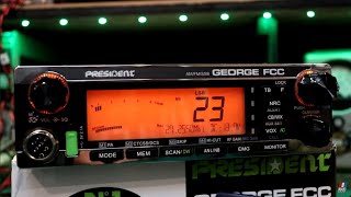 President George FCC CB Radio Overview New for 2024 New CB Radio [upl. by Atsylac302]