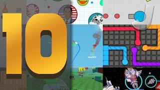 Top 10 FREE TO PLAY Browser io Games Agario Alternatives [upl. by Clio677]