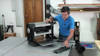 Benchtop planer review Dave Stanton easy woodworking [upl. by Lehcar712]