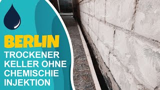 Kellerabdichtung durch Kristallisation von Wasser in Wänden und Böden ohne Injektionen [upl. by Petulia]