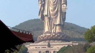 Buddha statue in Lingshan park near Wuxi China  Part 1 [upl. by Aix75]