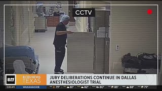 Deliberations continue in Dallas anestheseologist trial [upl. by Roseline]