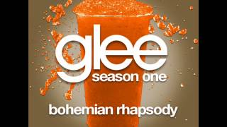 Glee  Bohemian Rhapsody LYRICS [upl. by Renraw]