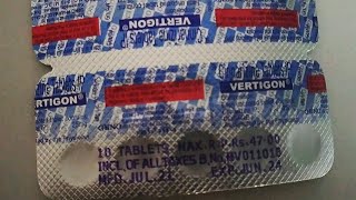 Vertigon tablet  vertigon tablet kis kaam aati hai vertigon tablet 25 mg dizziness amp Vertigo [upl. by Ahsaekal]