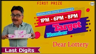 First Prize Last Digit Target 16112024 Dear Lottery 🎯 [upl. by Susanetta962]