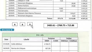 ETAT DE RAPPROCHEMENT  TRAITEMENT DE SOLDES INITIAUX DIFFERENTS [upl. by Finlay521]