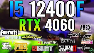 Intel i5 12400F  RTX 4060  Tested in 15 Games [upl. by Siaht]