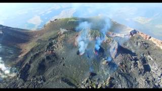 Volcan Pacaya Guatemala con drone [upl. by Ahsenrat]