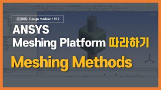 6분 완성 다양한 격자 생성을 위한 5가지 방법  ANSYS Meshing PlatformAMP [upl. by Queen567]