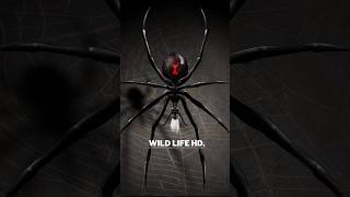 Redback spiders are venomous poisonous spiders that are originally from Australia spider shorts [upl. by Therese]