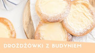 Absolutnie najlepsze drożdżówki z domowym budyniem 😋 [upl. by Sirtemed]