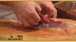 Marinated Bison Steaks from High Plains Bison [upl. by Akered]