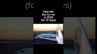 Pan Am returning in 2025 shorts aviation avgeek panamerica plane [upl. by Ebeohp]