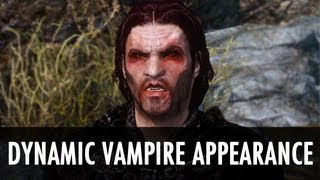 Skyrim Mod Dynamic Vampire Appearance [upl. by Aicissej396]