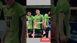 Bum spike kras Dimas proliga volley dimassaputra warning ap [upl. by Ennahtur]